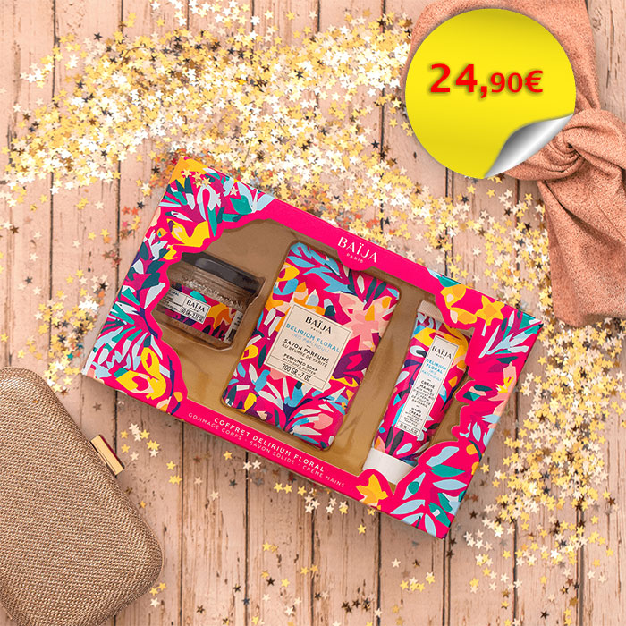 Baija coffret- delerium floral savon